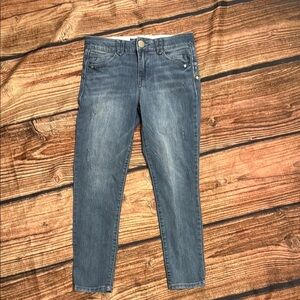 Democracy Women's “Ab “ Solution Ankle Jeans in Classic Blue. 2 Petite